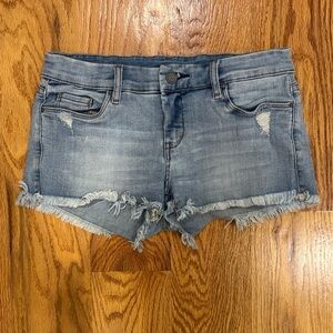 Blank NYC Denim Light Wash Distressed Women Shorts